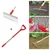 Wolf Garten Multi-Change Garden Soil Rake DR-M 30 30 cm, With 120 cm Handle ZM-AD 120